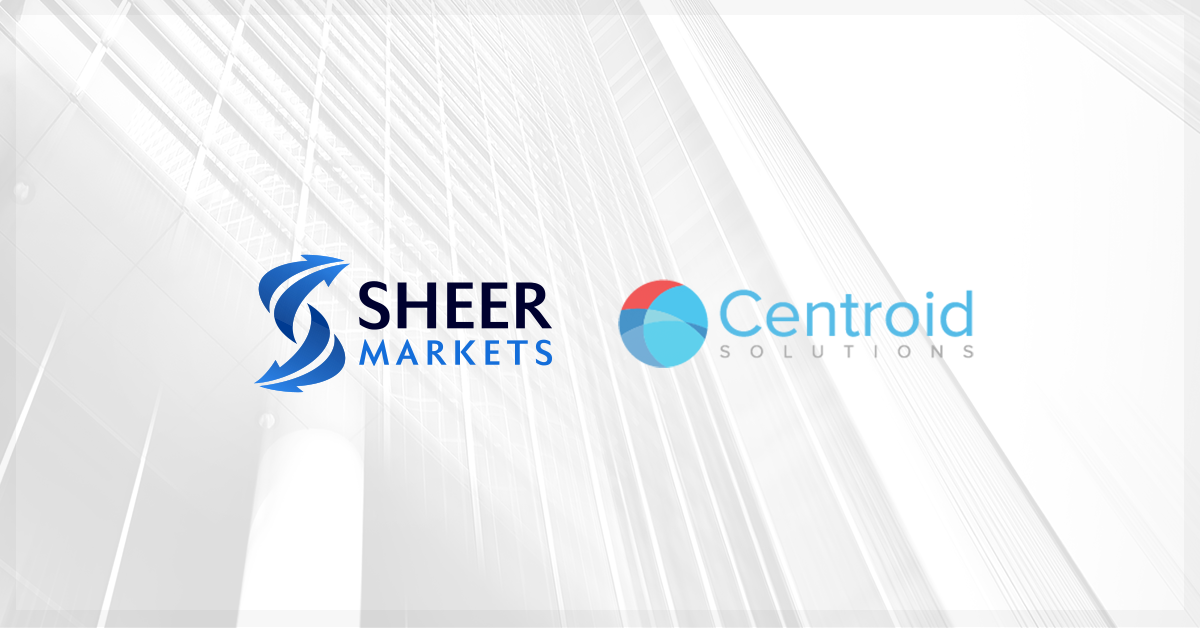 Sheer Markets Announces Its Partnership with Centroid Solutions 