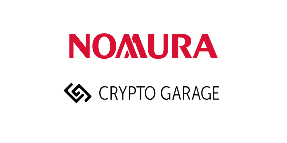 Nomura Holdings Invests in Crypto Garage as a Strategic Partner