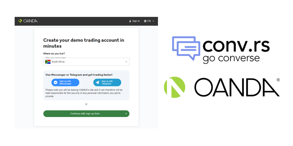OANDA partners with CONVRS to 'revolutionise' account opening process