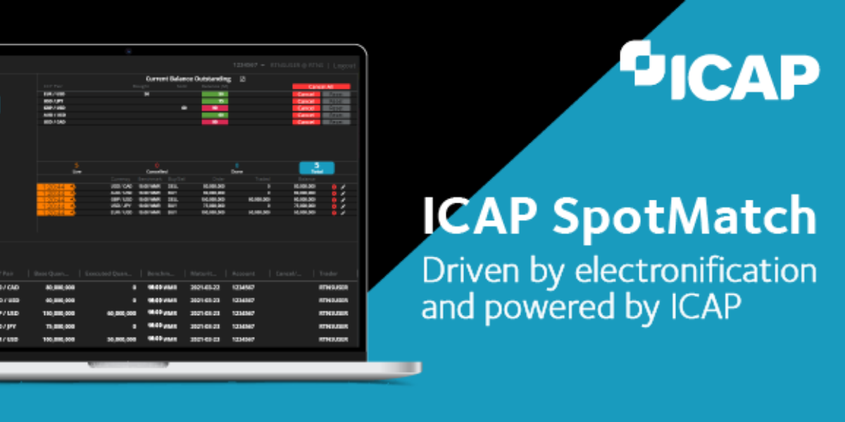 ICAP Launches New Spot FX eMatching Platform, Spotmatch