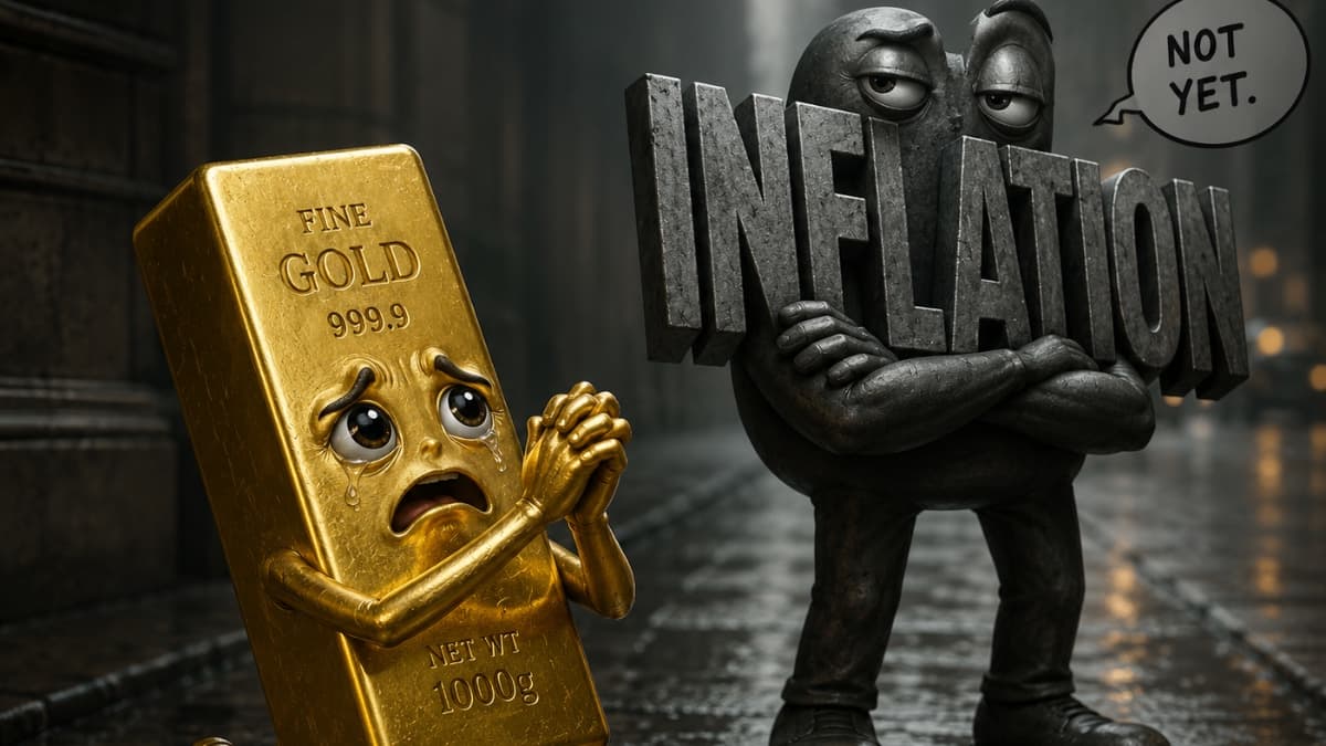 Why Gold Is Falling With Yields