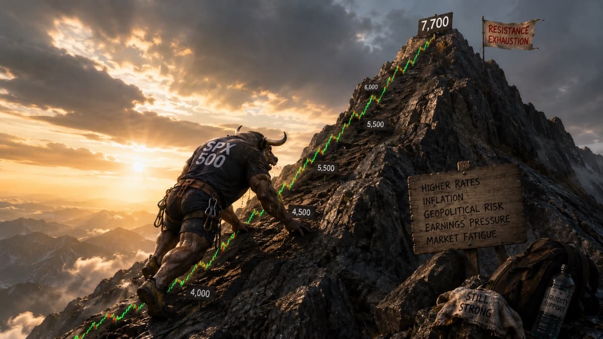 Record Highs, Tired Legs: The S&P Climbs Into Resistance Just as the Data Avalanche Begins