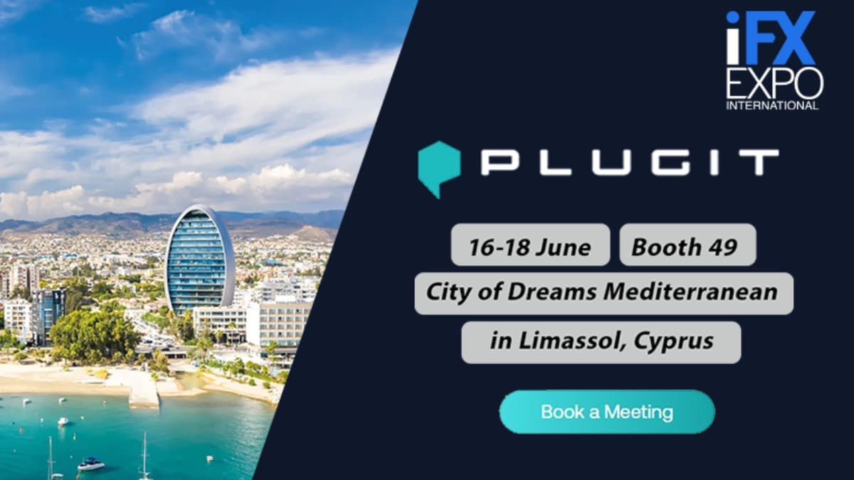 Meet PLUGIT at iFX EXPO Cyprus 2026 | Booth 49