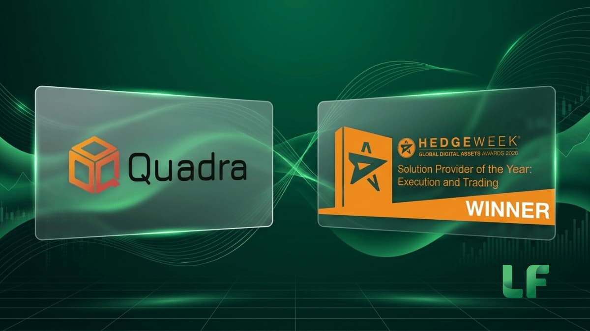 Quadra Named Solution Provider of the Year for Execution and Trading at Hedgeweek Global Digital Assets Awards 2026
