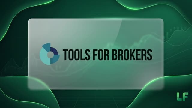 Tools for Brokers logo as a tile on a green background