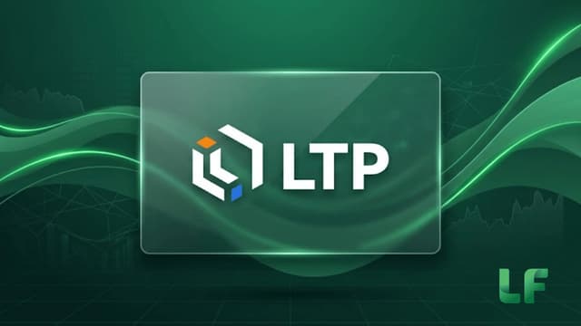 LTP prime brokerage logo on green background