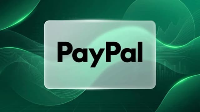 paypal logo on green background 1200x675px