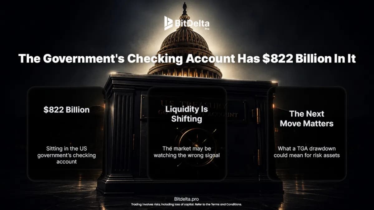 The Government's Checking Account Has $822 Billion In It
