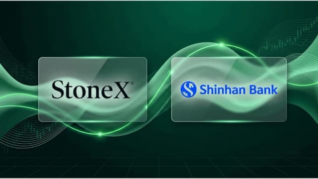 stonex shinhan bank logos