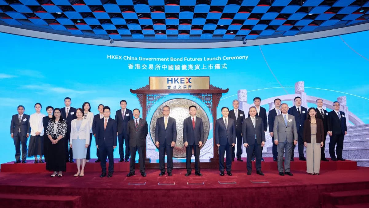 HKEX 5 year China Government Bonds futures launch ceremony