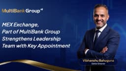 Thumbnail for MEX Exchange, part of MultiBank Group Strengthens Leadership Team with Key Appointment.