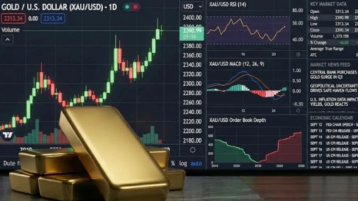 Image for article: How Will US CPI Data and Middle East Tensions Influence Gold and DXY Prices This Week?