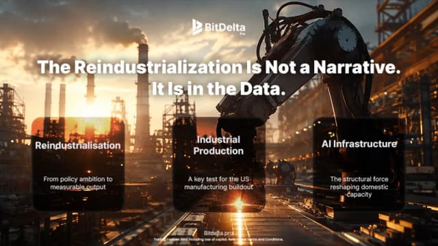 Image for article: The Reindustrialization Is Not a Narrative. It Is in the Data.