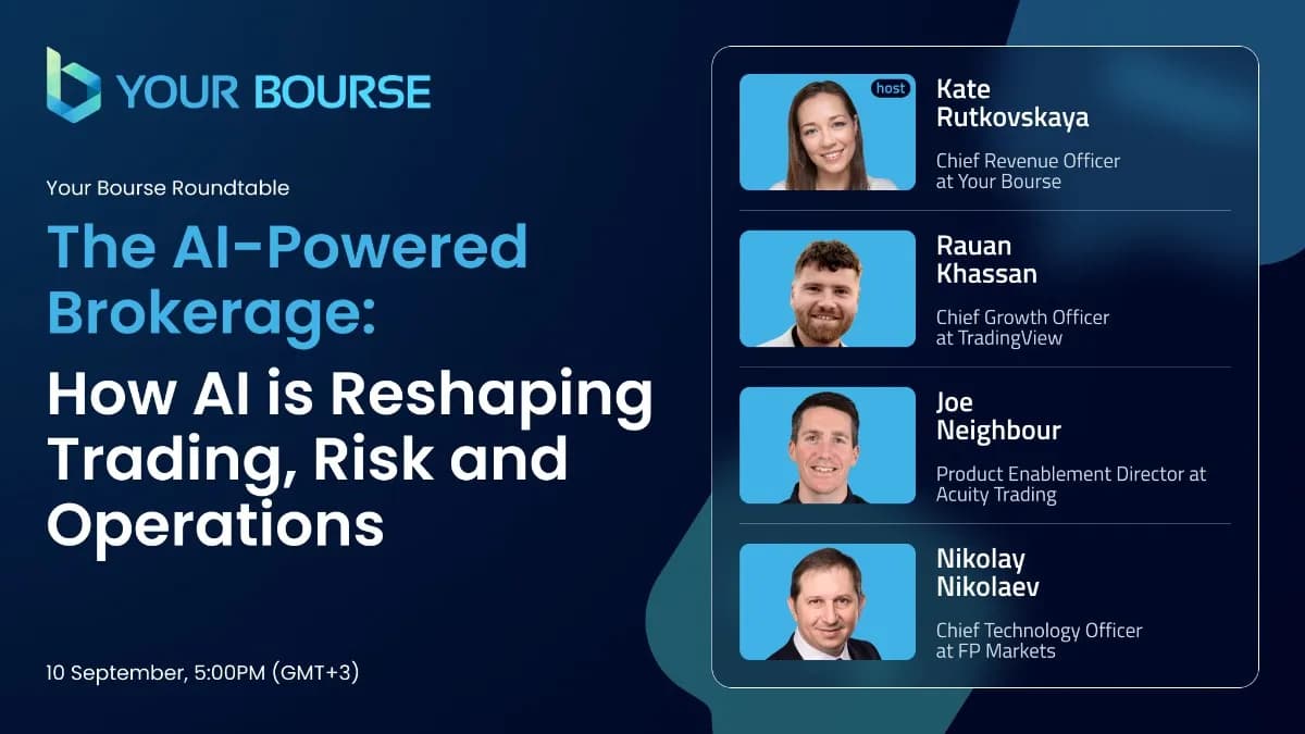 The AI-Powered Brokerage: Your Bourse Brings Together TradingView, Acuity Trading and FP Markets for a Live AI Webinar