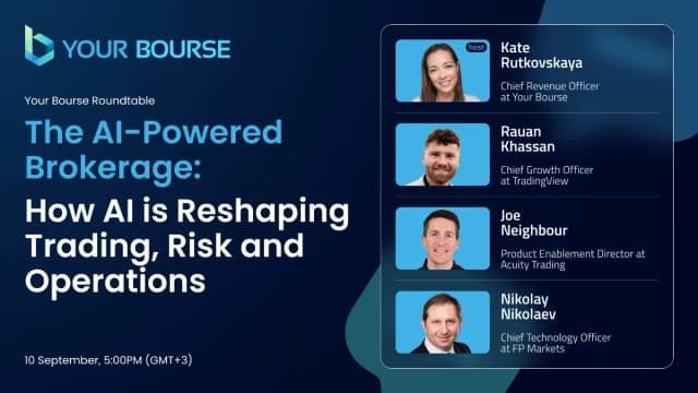 Image for article: The AI-Powered Brokerage: Your Bourse Brings Together TradingView, Acuity Trading and FP Markets for a Live AI Webinar
