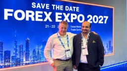 Thumbnail for Adnan Khan CEO of 4XPORTAL Meets Sam Low at Forex Expo Dubai 2026