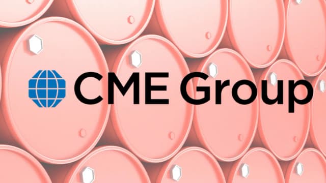 CME Group oil barrels