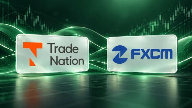 tradenation fxcm logos