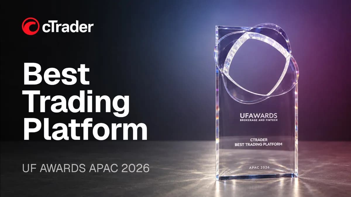 cTrader award headline best trading platform uf awards apac 2026