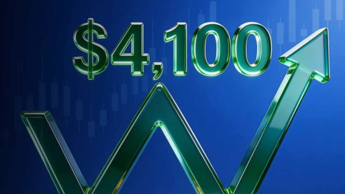 Daily Technical Analysis: Gold rebounds above $4,100 forming a double bottom
