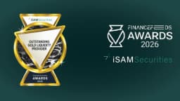 Thumbnail for iSAM Securities Named Outstanding Gold Liquidity Provider