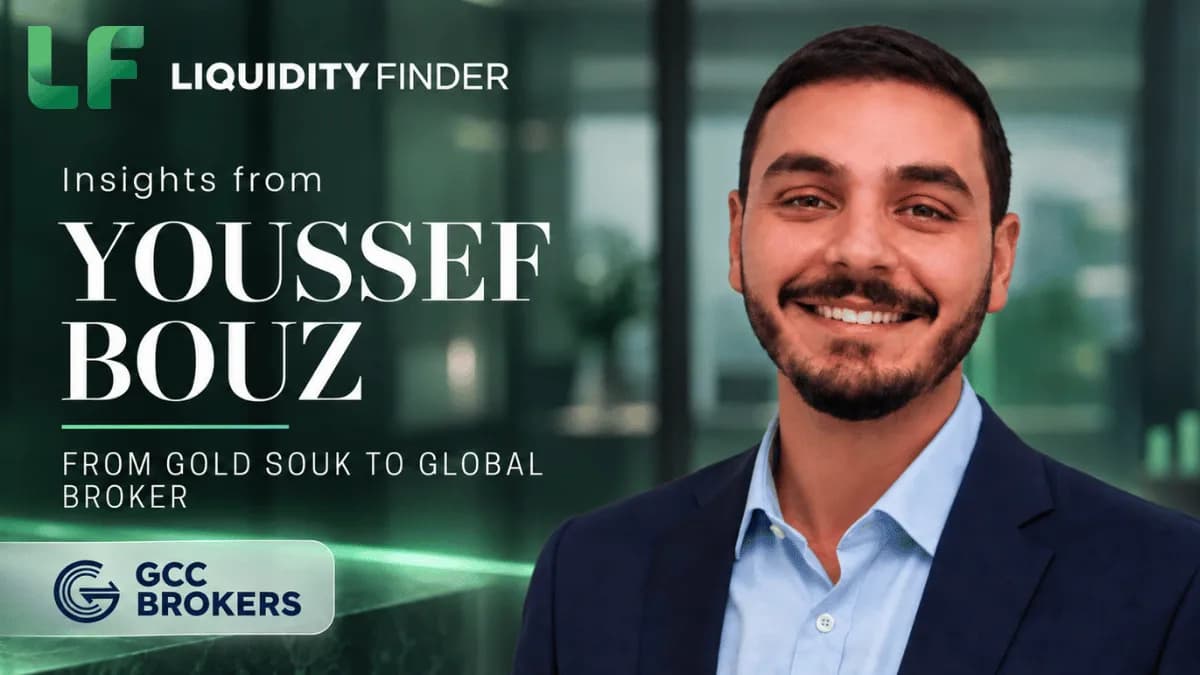 Image for: Inside GCC Brokers: How Youssef Bouz Built a 100% A-Book Brokerage on Trust, Technology and Client Alignment