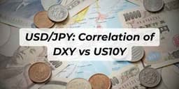 Thumbnail for USD/JPY: Correlation of DXY vs US10Y