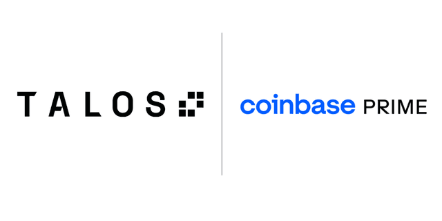 Image for article: Talos Integrates With Coinbase Prime