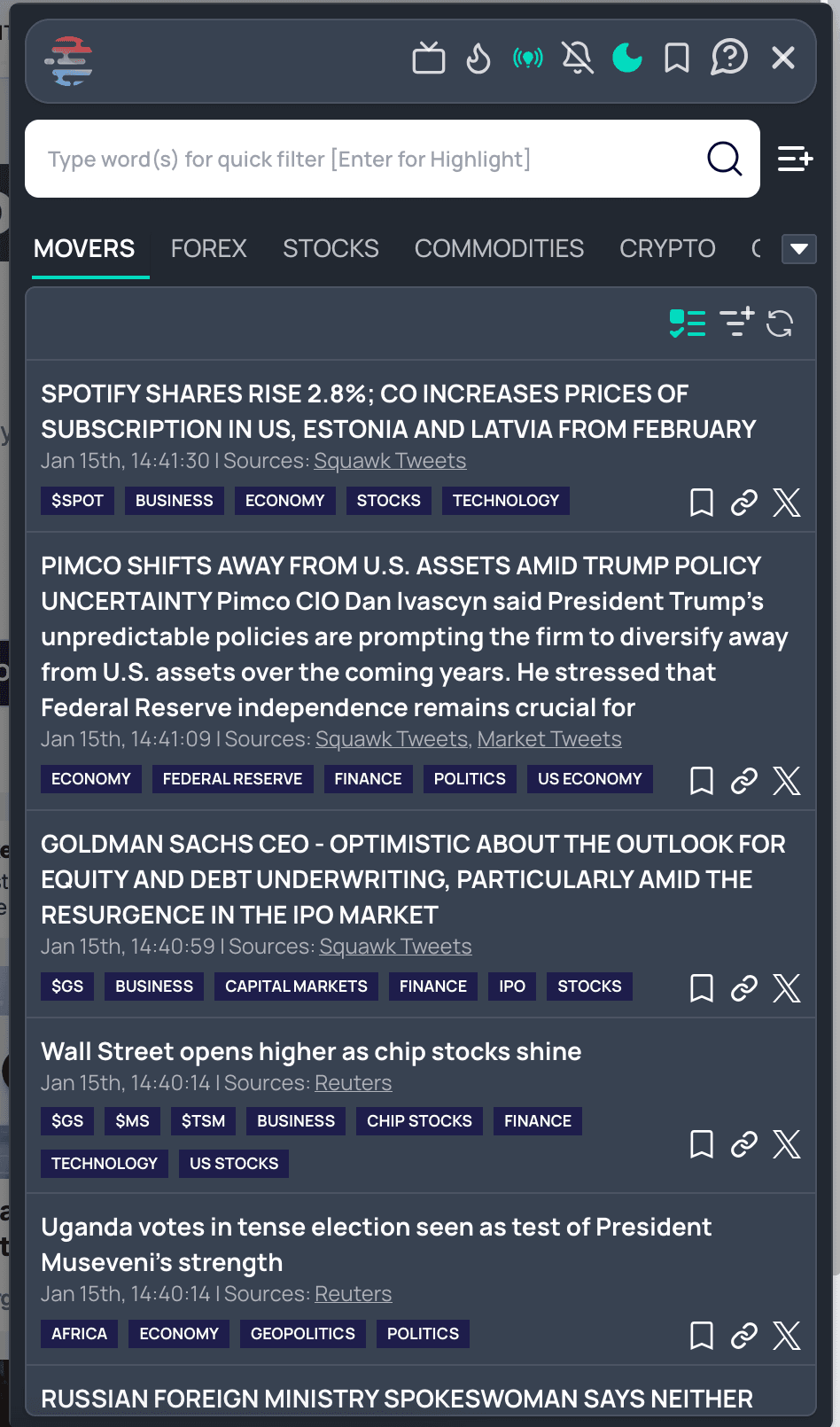 Image for Now we have a news feed ------->>>>>