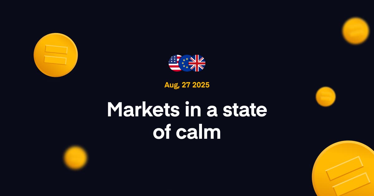 Image for Markets in a state of calm