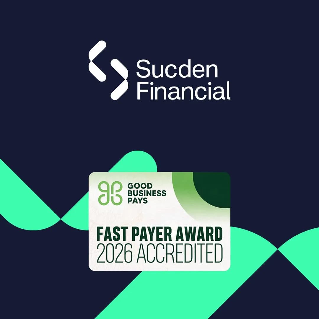 Image for We're pleased to share that Sucden Financial has been accredited as a Fast Payer by Good Business Pays 