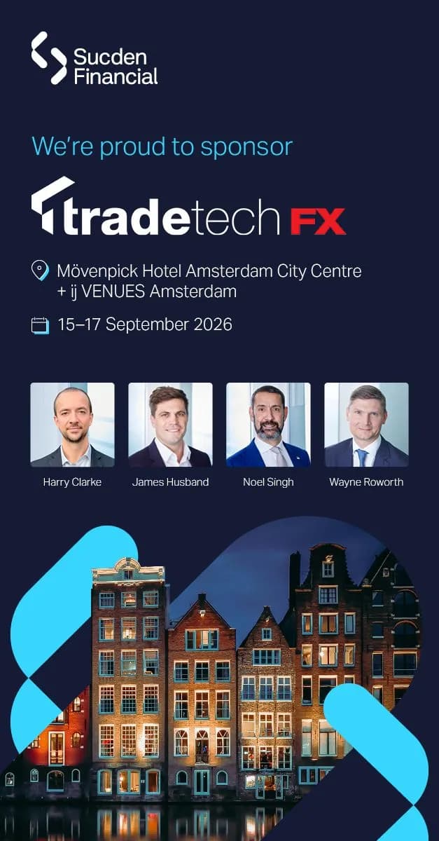 Image for 🚀 We’re excited to be sponsoring TradeTech FX 2026 in Amsterdam! 