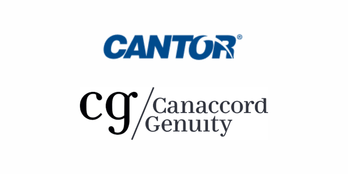 Cantor to Acquire Canaccord Genuity Group's U.S.-based Global Wholesale Market Making Business