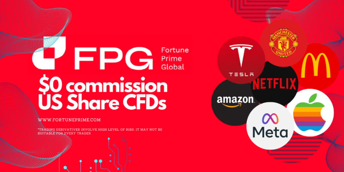 Fortune Prime Global launches $0 commission equity CFDs trading