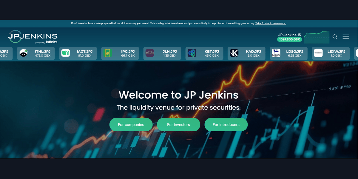 FCA Approves JP Jenkins As Second PISCES Operator, Joining London Stock Exchange