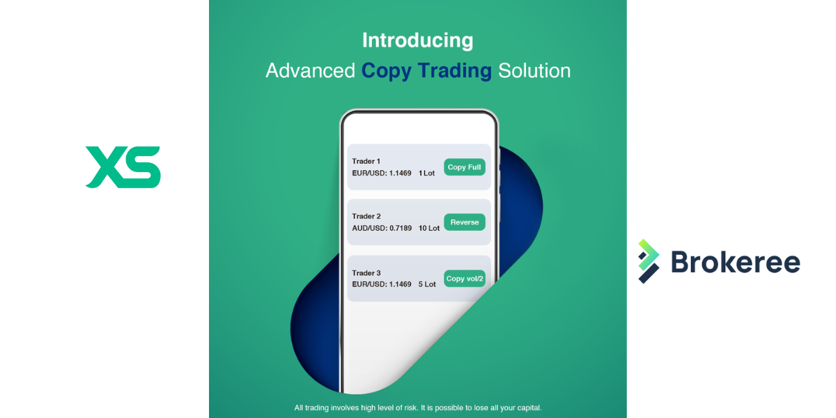 XS.com Expands Trading Services with Brokeree Copy Trading Integration