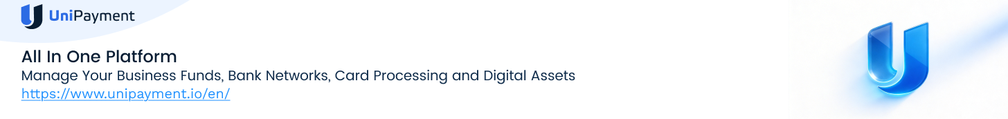 UniPayment profile banner