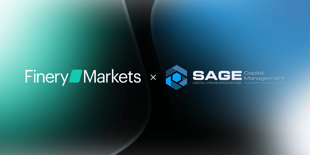 Sage Capital to Stream Crypto Liquidity Through Finery Markets Platform