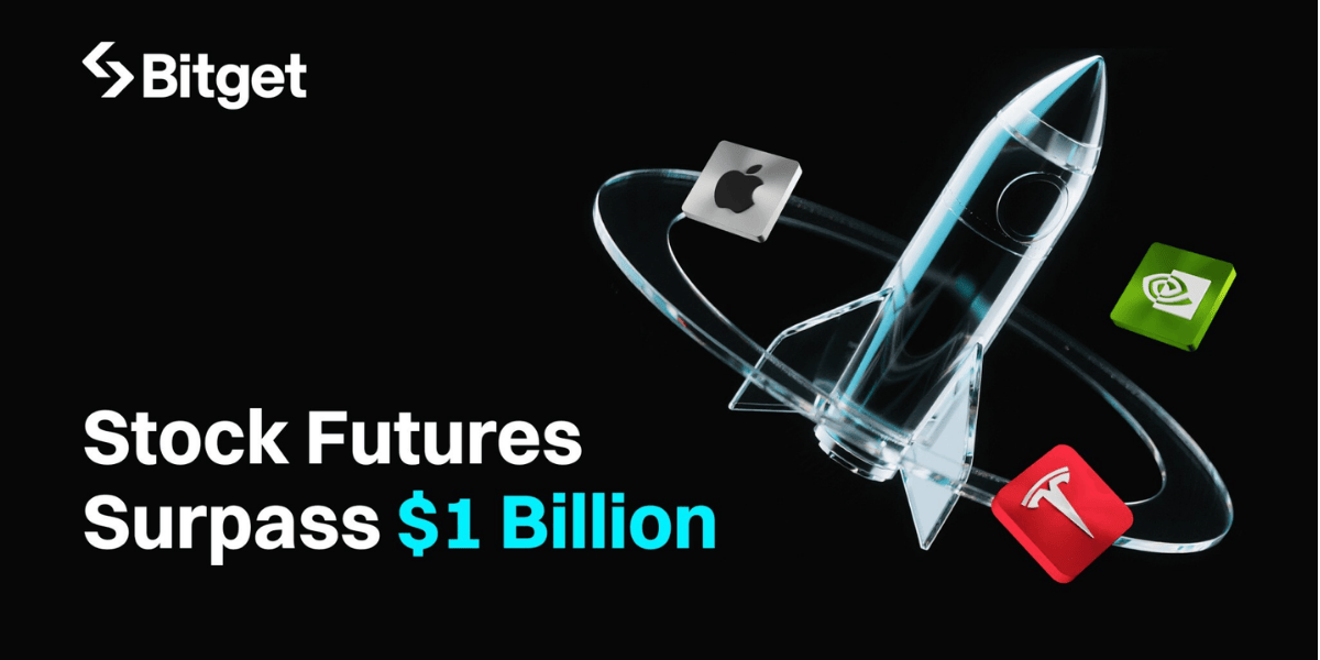 Crypto Exchange Bitget’s US Stock Futures Cross $1 Billion In Cumulative Trading Volume
