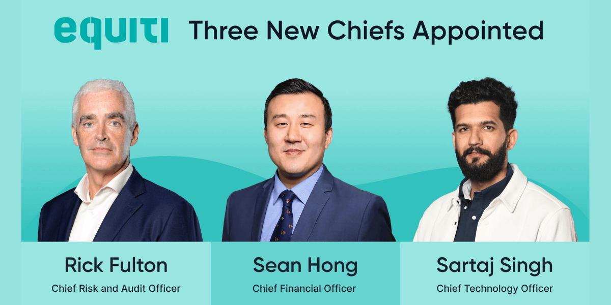 Multi-Asset Broker Equiti Group Strengthens Leadership Team With Three Key Executive Promotions