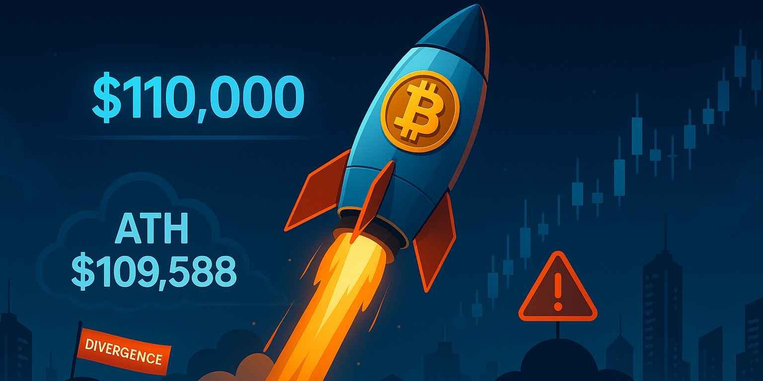 Bitcoin New All-Time-High: Breaks $110K, Pullback Zones to Watch