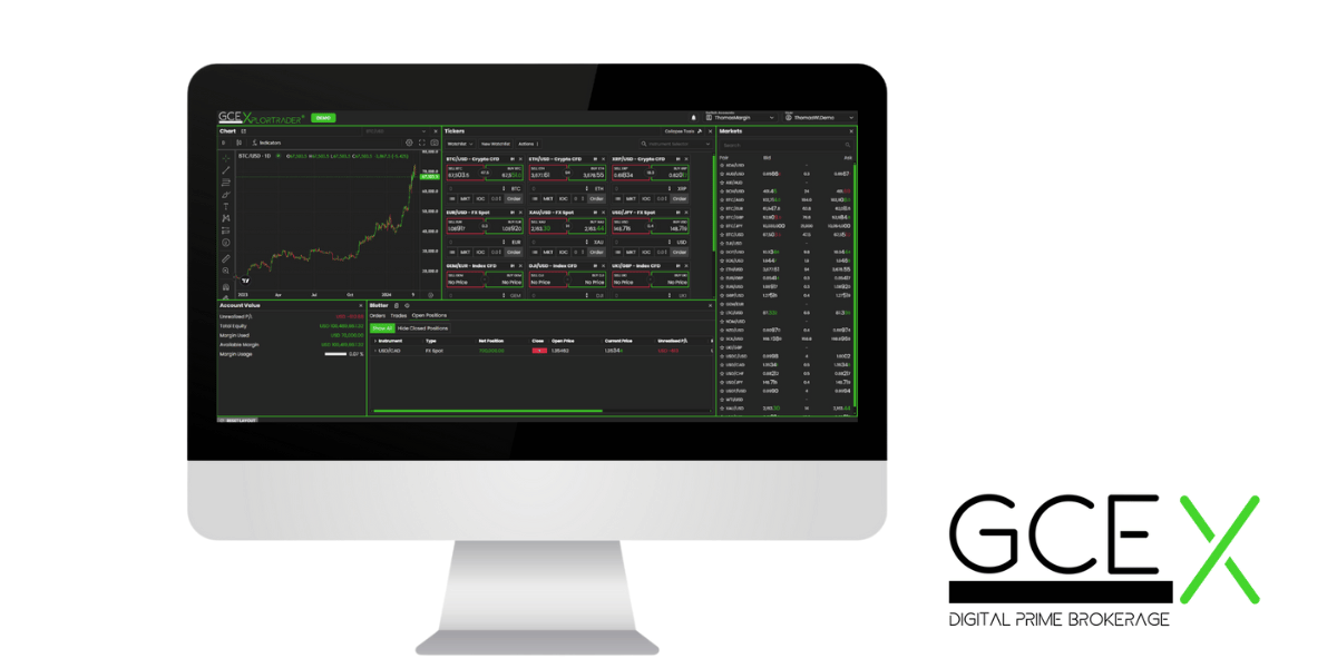 GCEX Launches Advanced Margin Trading Platform, XplorTrader, for Institutional and Professional Traders and White-Label Customers