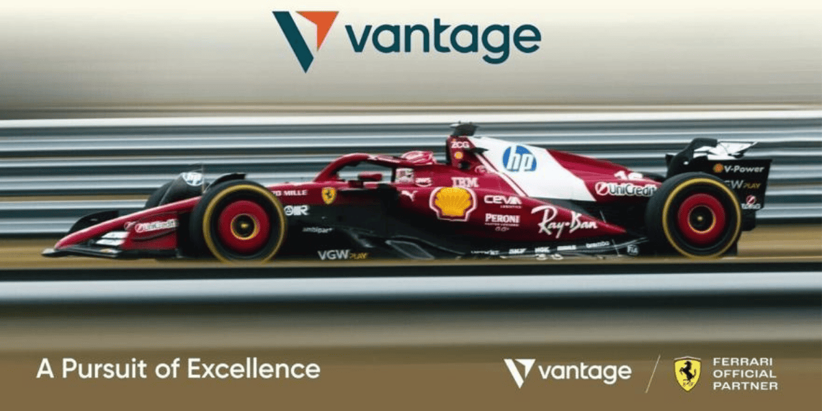 Vantage Markets Rolls Out New Campaign Based on Ferrari F1 Partnership