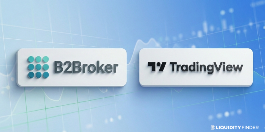 B2Broker links B2TRADER to TradingView's 100m trader network