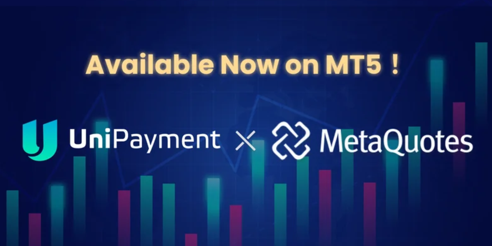 UniPayment Now Integrated into MetaTrader 5 Payments