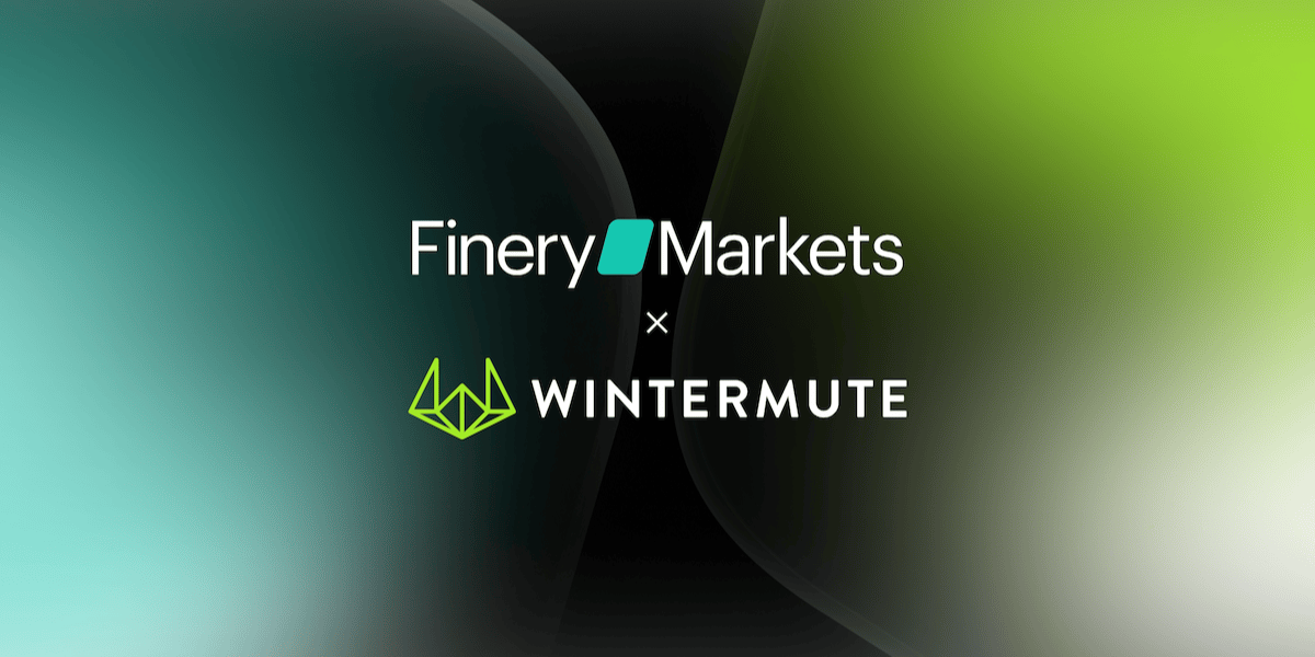 Wintermute Executes First RFQ Trade on Finery Markets' Crypto Platform