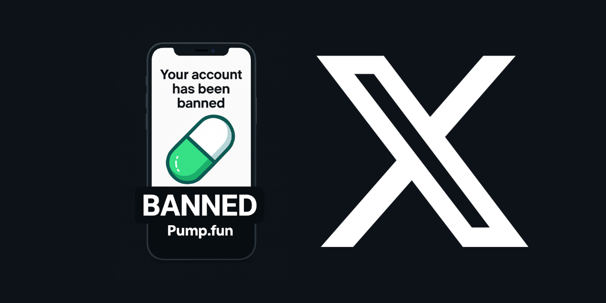 X Suspends Solana-Based Meme Coin Accounts including Pump.fun, Raising Questions Over Crypto Oversight