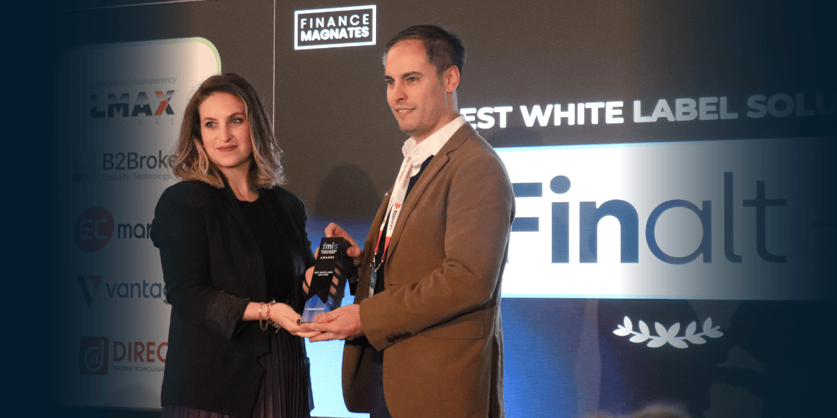 Finalto wins Best White Label Solution at the Finance Magnates London Summit Awards 2024