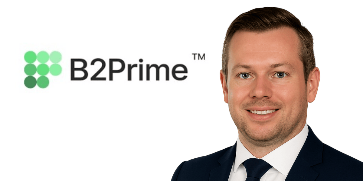 B2PRIME Appoints oneZero Veteran Stuart Brock as Institutional Business Development Manager