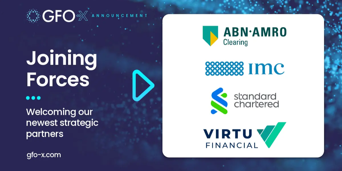 ABN AMRO Clearing, IMC, Standard Chartered, and Virtu Financial join forces with GFO-X 